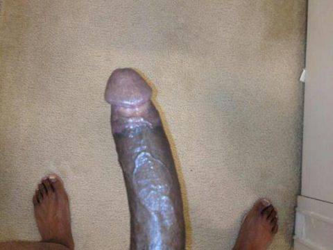 12 Inch Black Warrior Cock