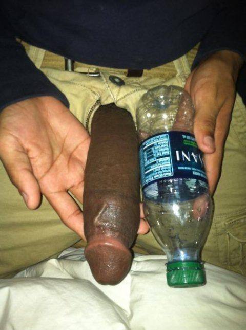 Perfect Black Cock Pulled Out