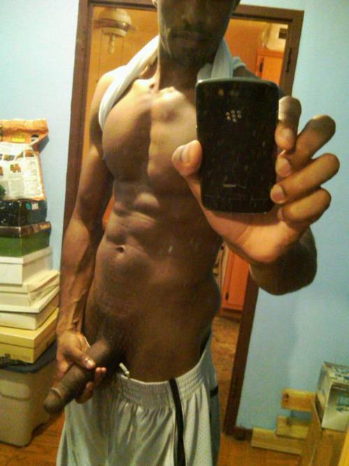 Black Cock and Selfie