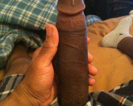 Huge Black Cock Leaking