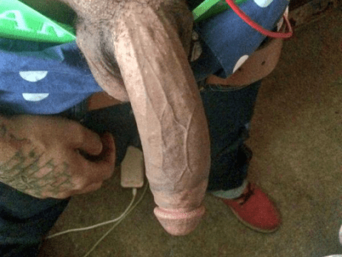 Huge Thick Veiny Black Dong