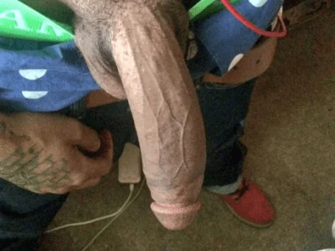 Huge Thick Veiny Black Dong
