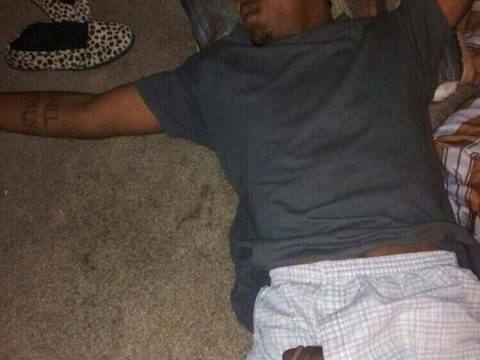 Asleep With Black Cock Out