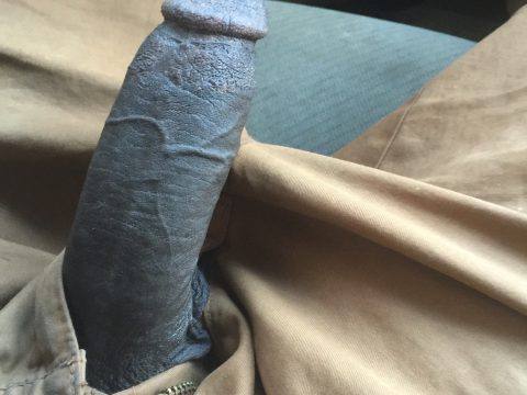 Jet Black Monster Cock