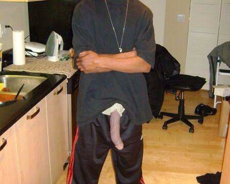 Black Gangsta With His Cock Out