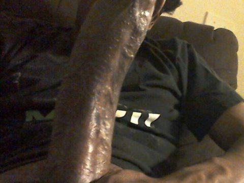 Thugs throbbing black monster