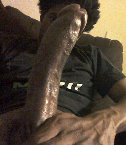 Thugs throbbing black monster