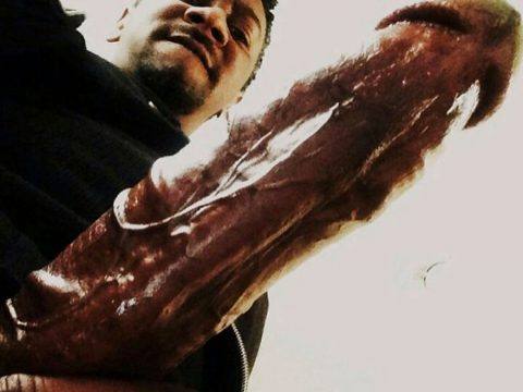 Enormous black cock