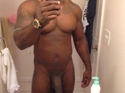 Black Cock Bathroom Stud