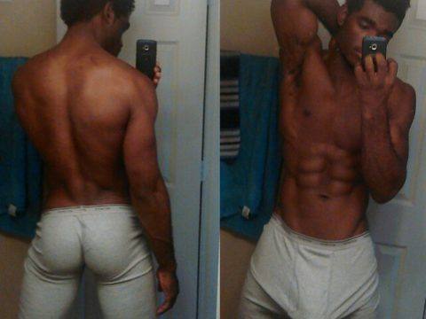 Big Black Dick Showing Through Pants