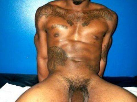 Black Nude Male Model
